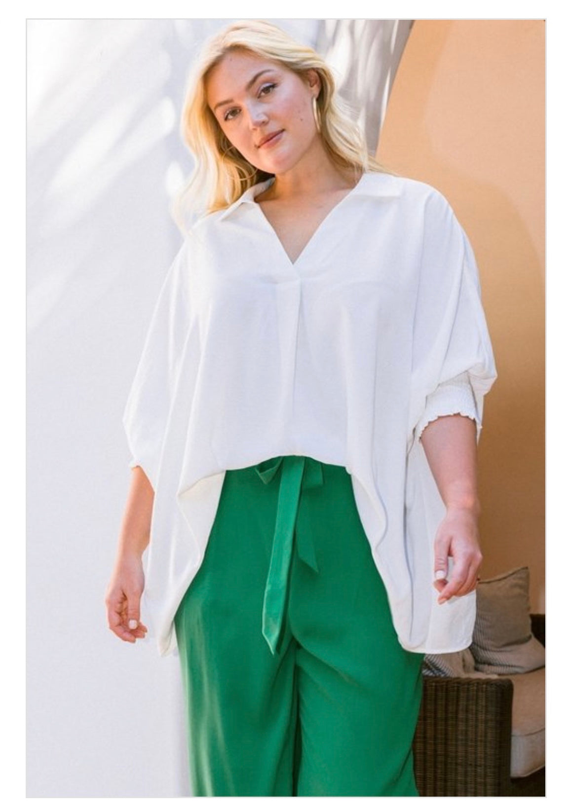 Baylin - White Blouse