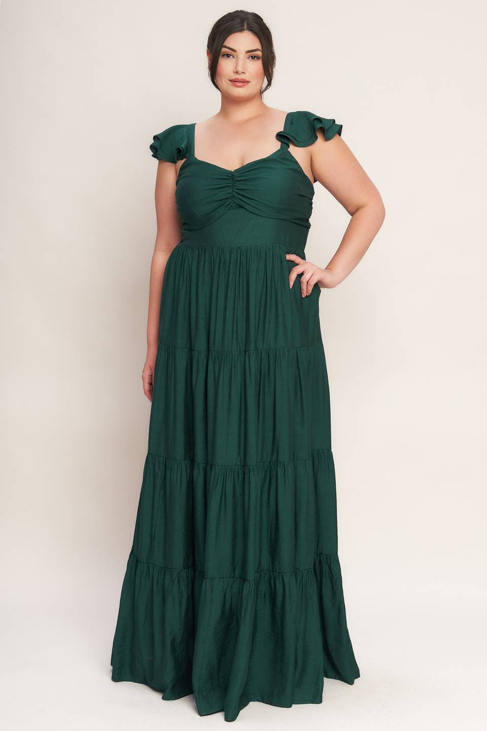 Aurelia - Hunter Green Maxi