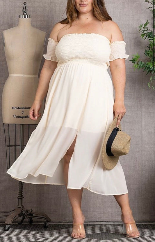 Candace - Ivory Dress