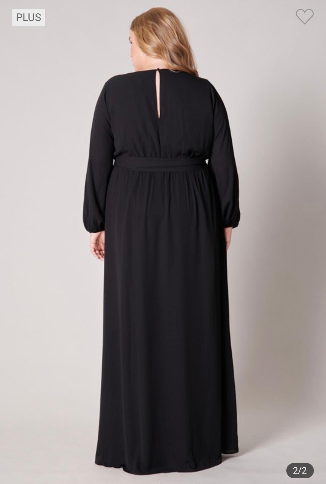 Dione - Black Maxi Dress