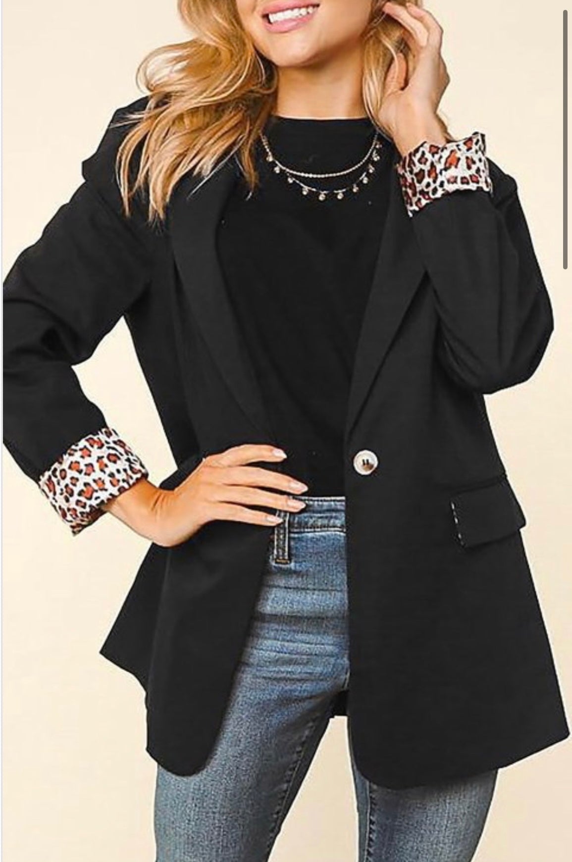 Francesliz - Black Blazer