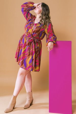 Ciella - Brown Mini Dress