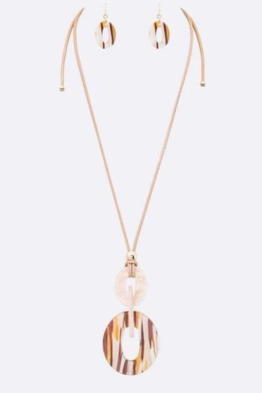 Josephine - Adjustable Necklace and Earrings