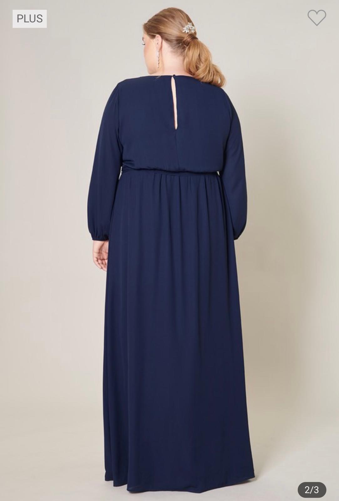 Dione - Navy Maxi Dress