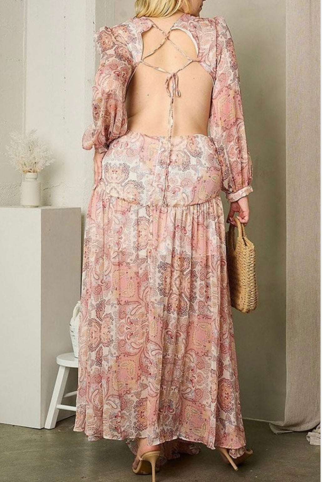 Skye - Pink Multi Maxi