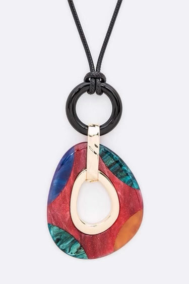 Matilda - Adjustable necklace and earring set