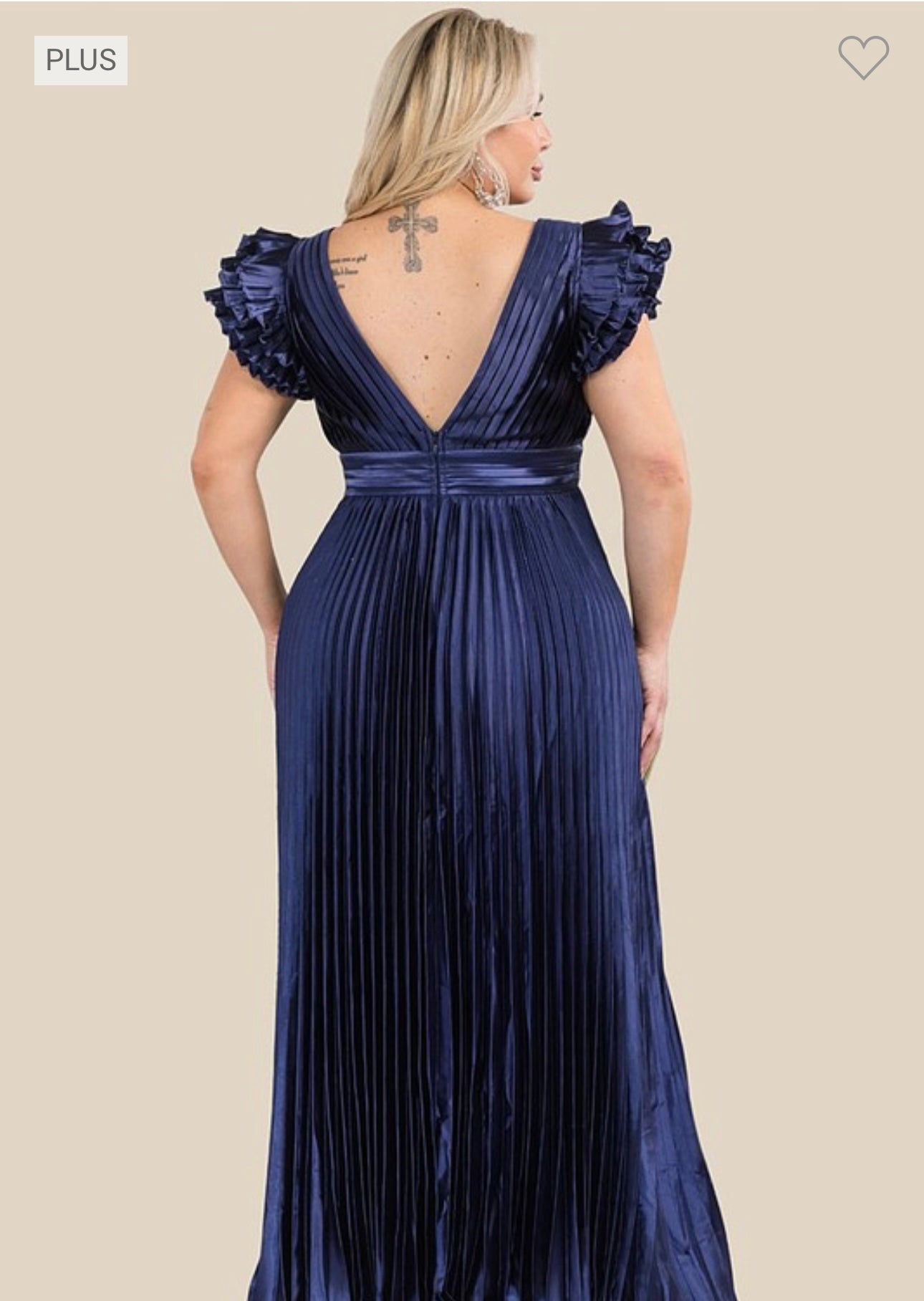 Cerelia - Navy Dress