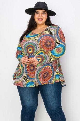 Ginger - Mandala Top