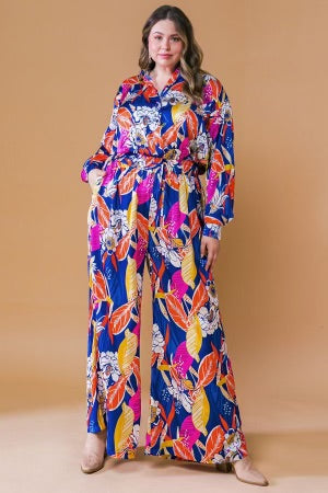 Valentina - Blue Jumpsuit