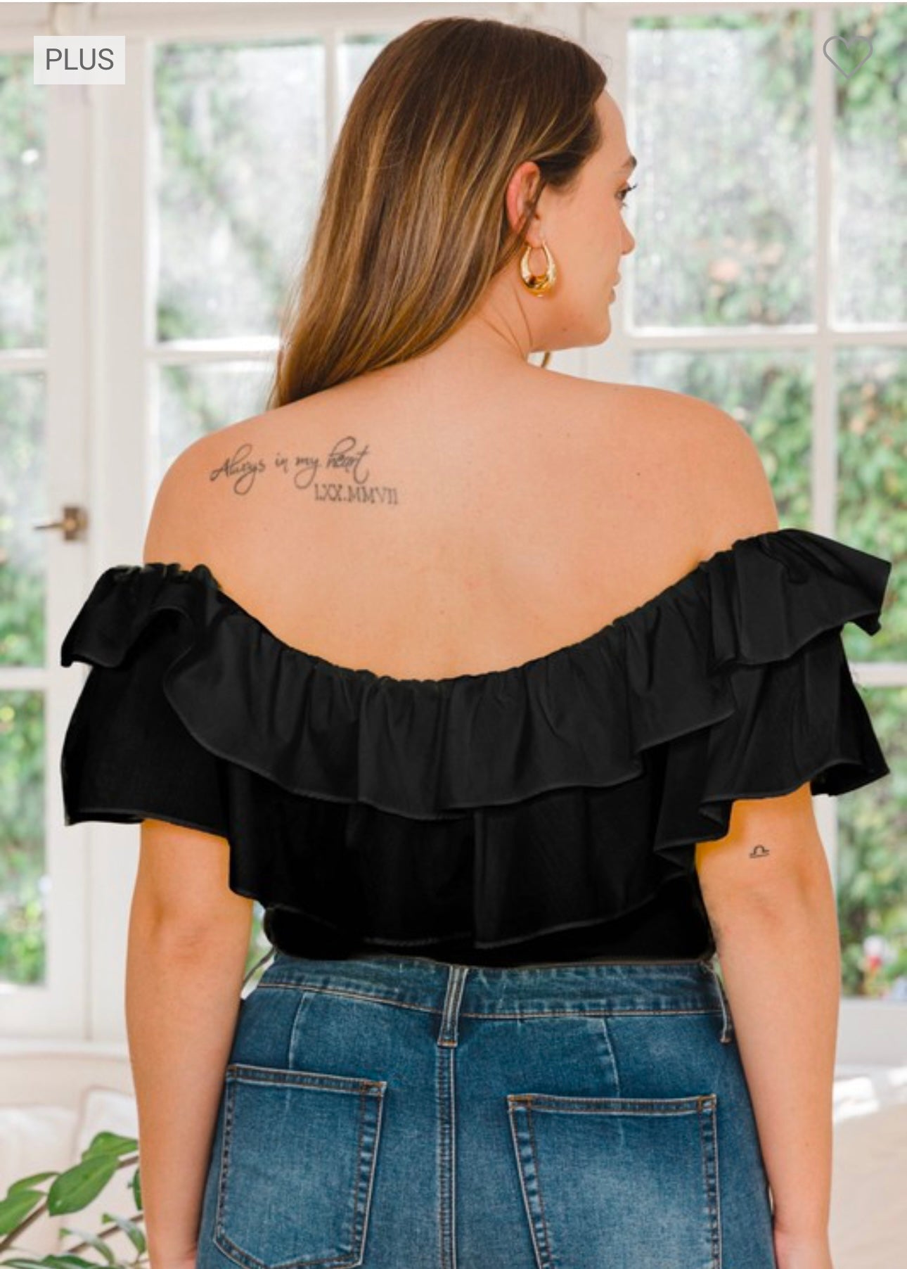 Alora - Black Bodysuit