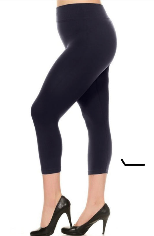 Ankle Legging - Navy