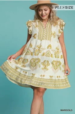 Julissa - Marigold Dress