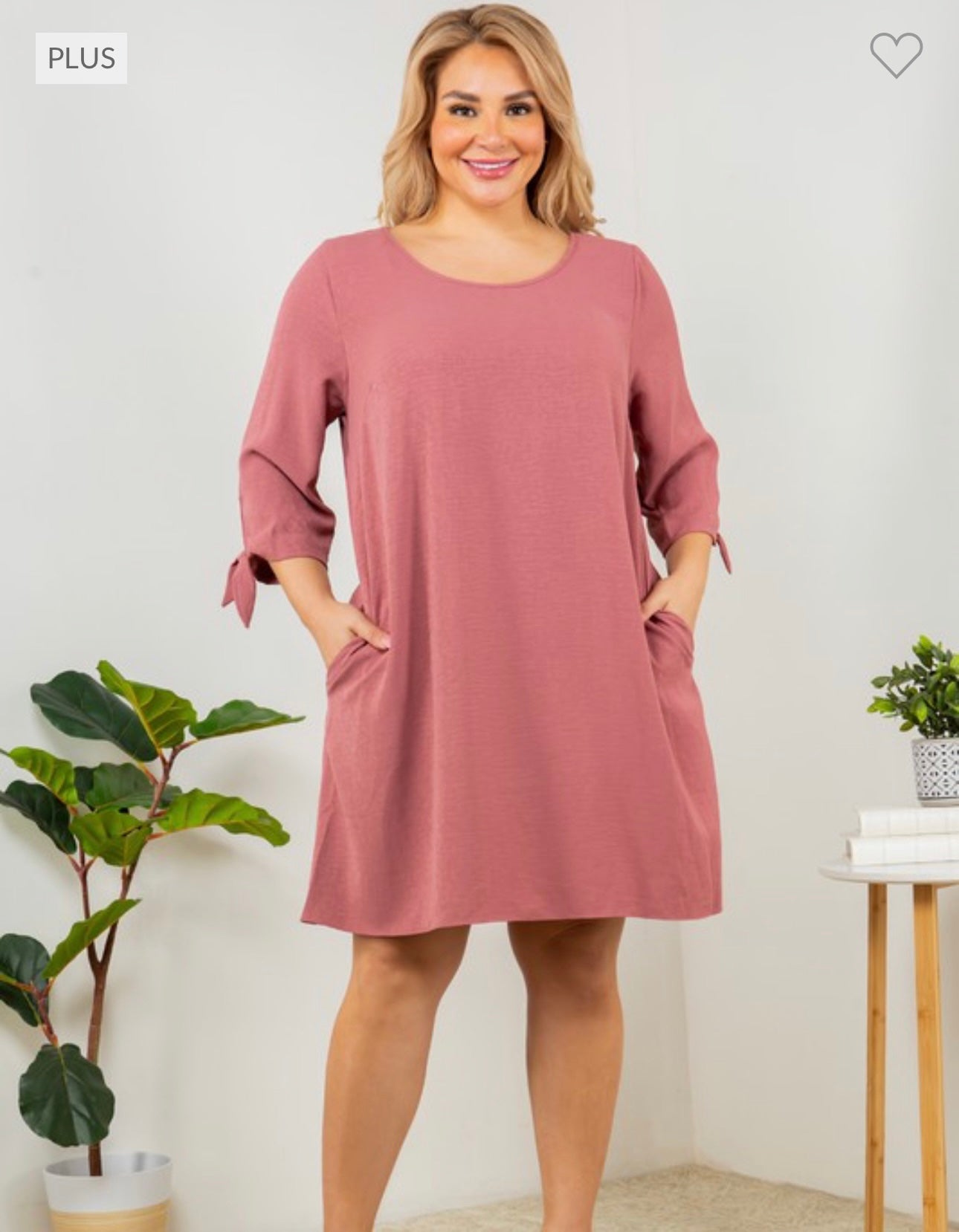 Eunice - Mauve Dress