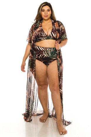 Attina - Black Bikini Swim Set