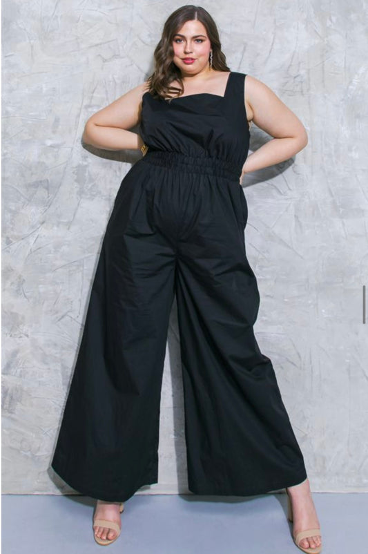 Tatiana- Black Jumpsuit