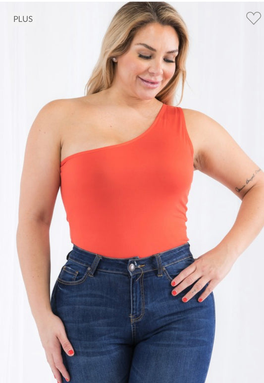 Anamika - Orange Bodysuit