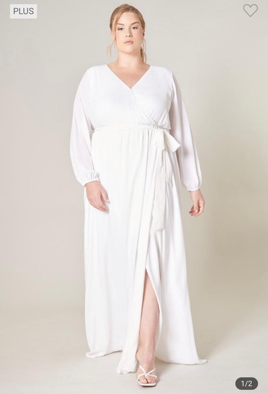 Dione - White Maxi Dress