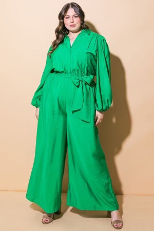 Saylor - Green Jumpsuit