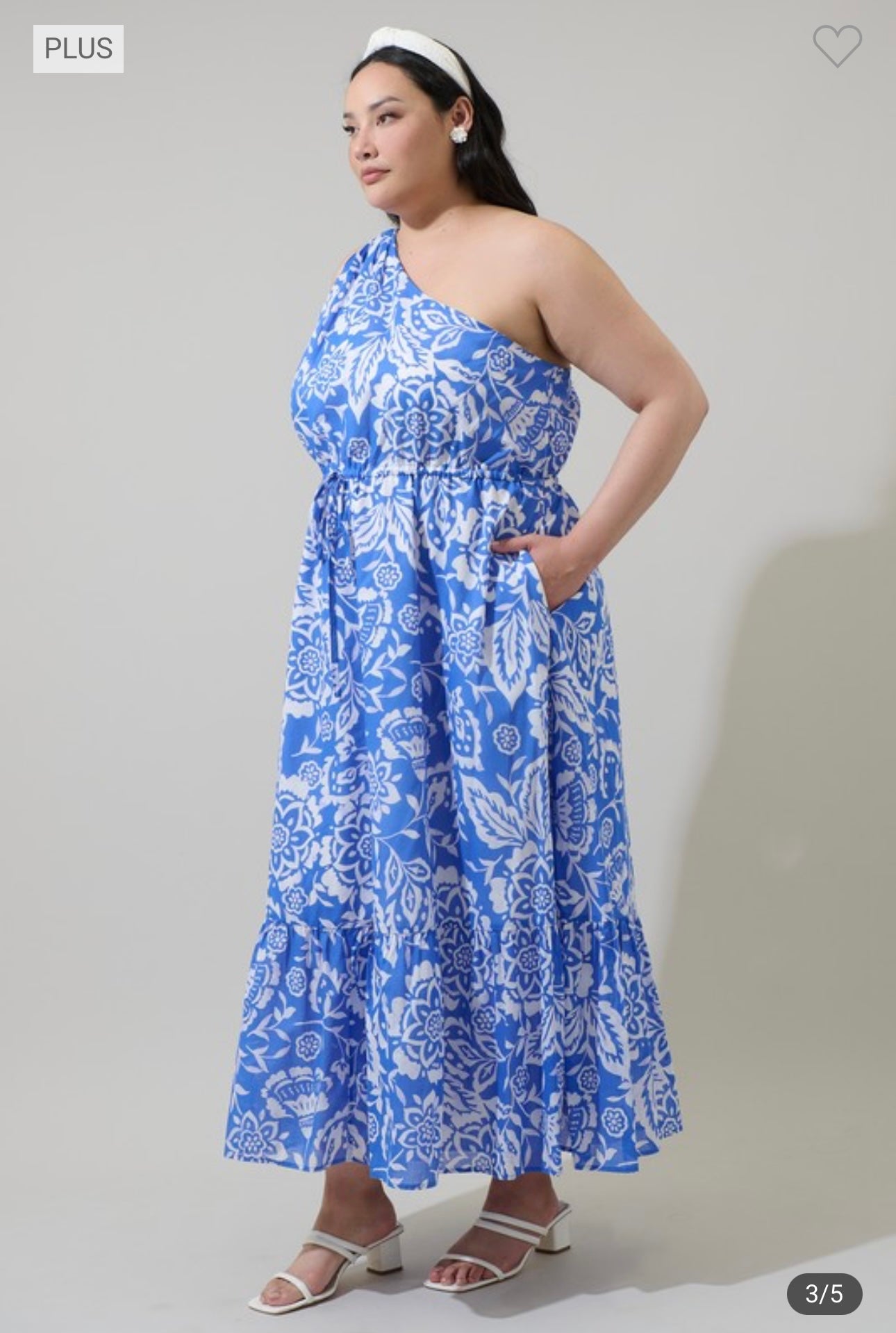Aurora - Blue Midi Dress