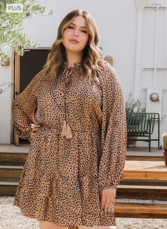 Ellie - Pecan Brown Dress