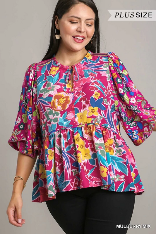 Anita - Mulberry Top