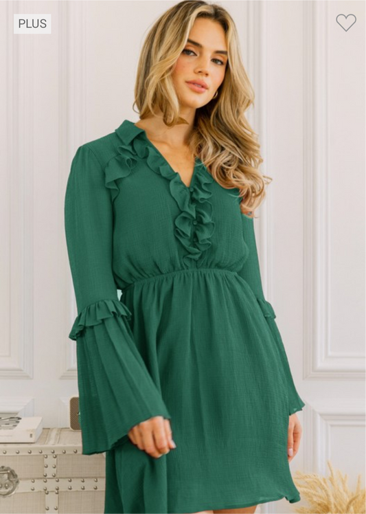 Ayslin - Green Dress
