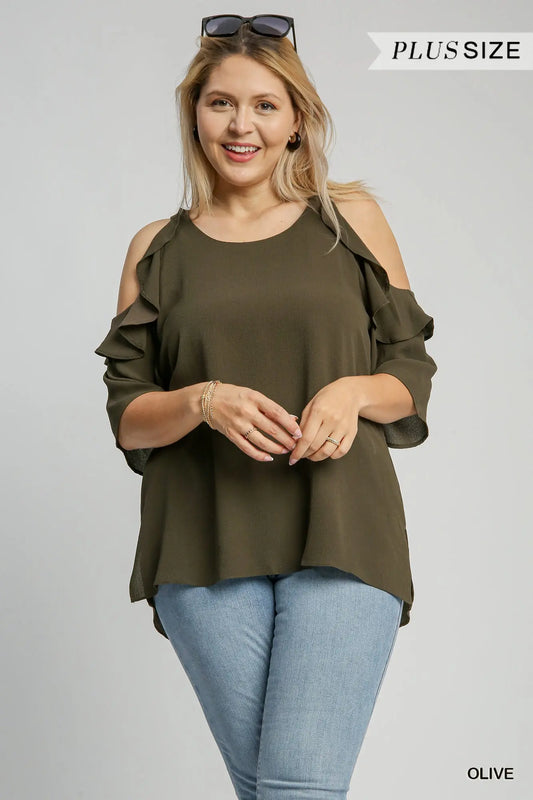 Elianna - Olive Top