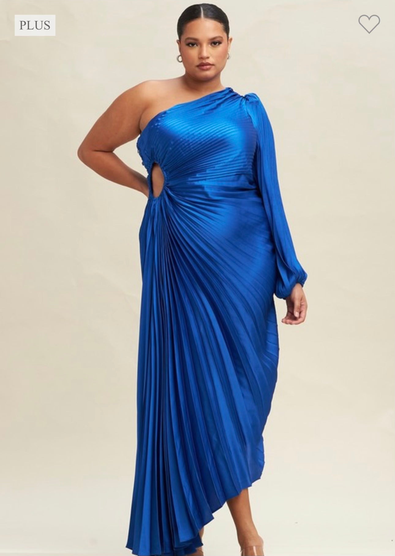 Aurora - One Shoulder Blue Dress