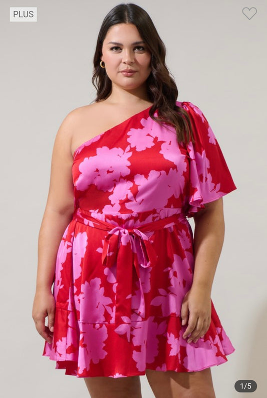 Matilda - Cherry Pink Dress