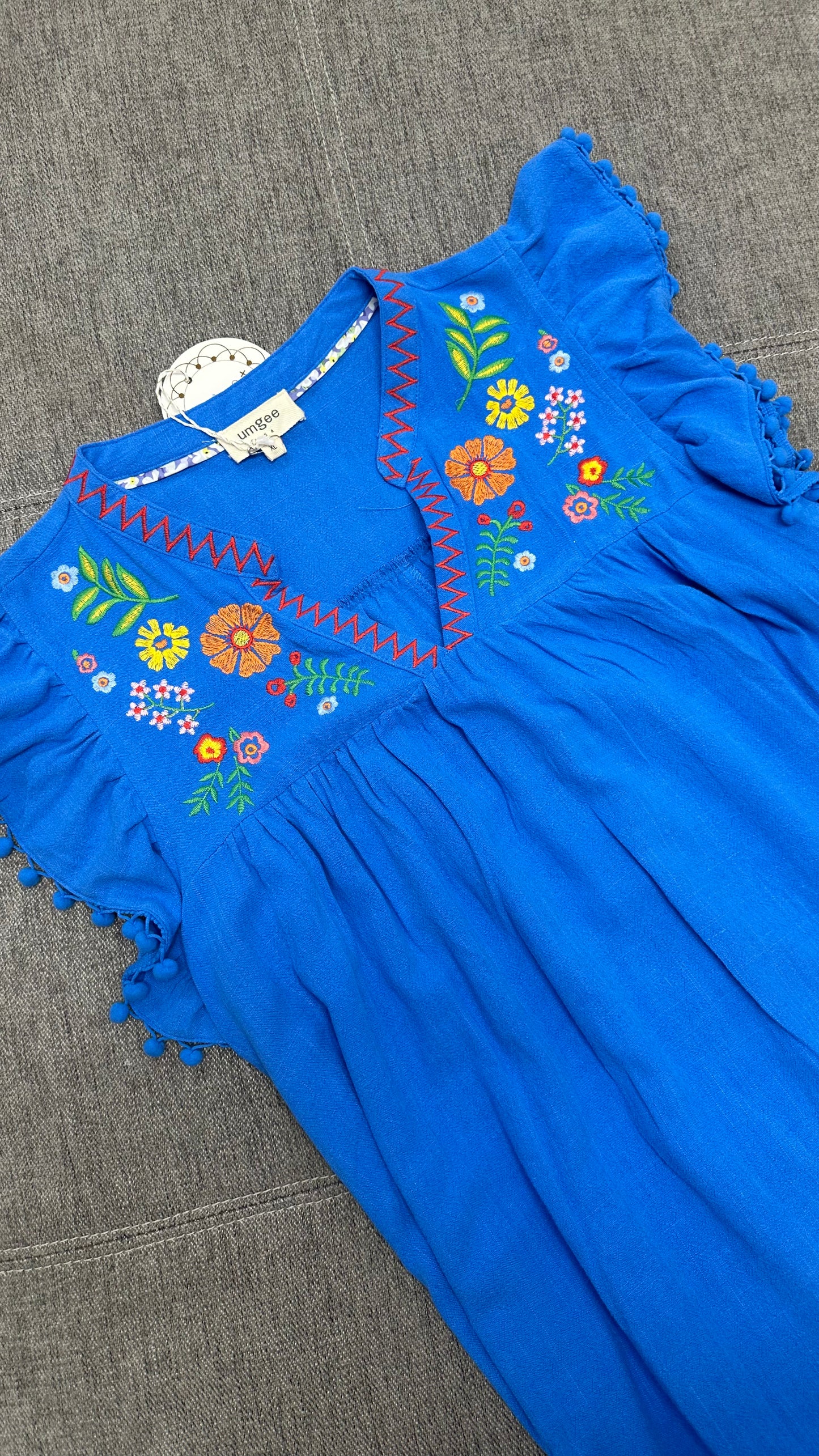 Catalina - Ocean Blue Top