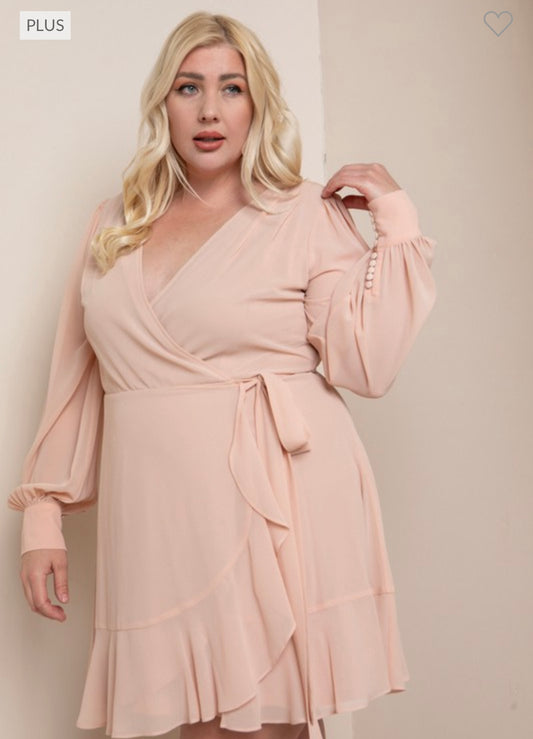 Safiya - Dusty Blush Dress