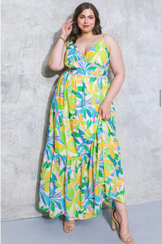 Venus - Yellow Green Maxi