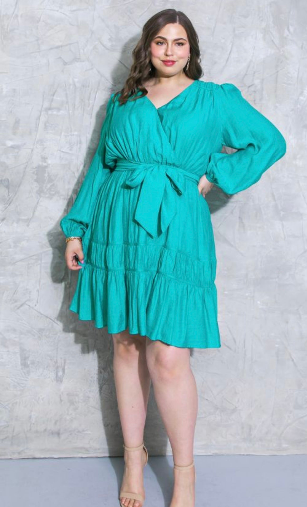 Estela - Turquoise Dress