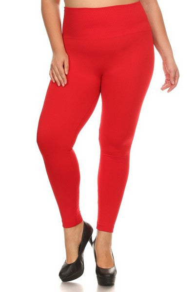 MAY Fleece Long Leggins - Elohai Online Plus Size Boutique