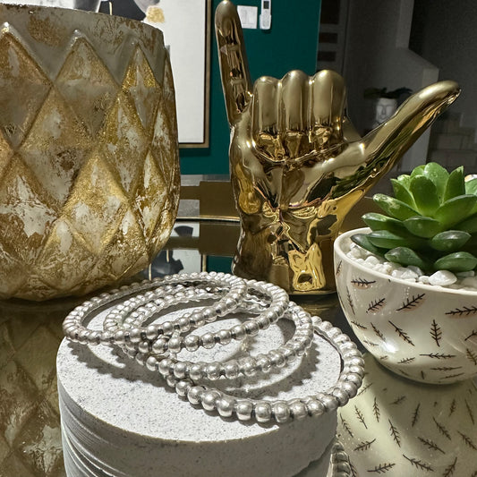 Betty- Silver Bangles